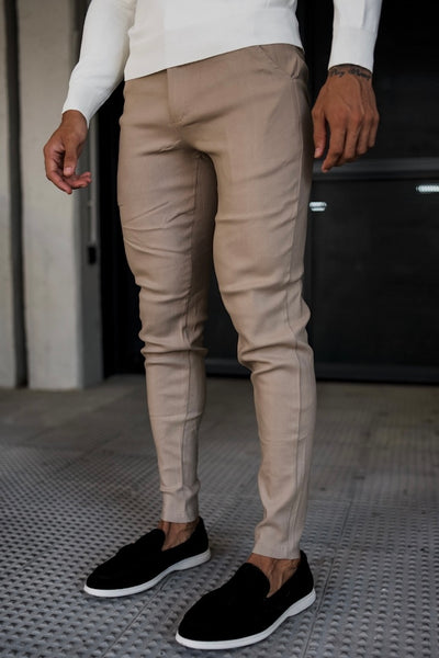 THE V1 TROUSERS - BEIGE