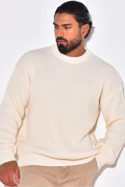 THE DITO - KNITWEAR SWEATER - CREME