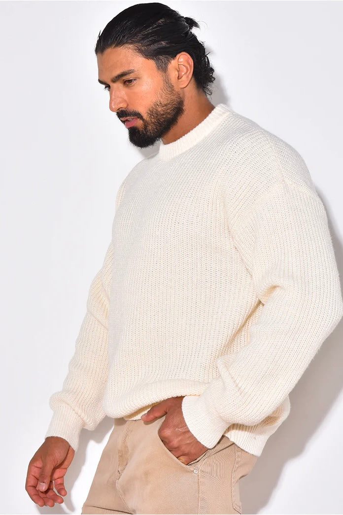 THE DITO - KNITWEAR SWEATER - CREME
