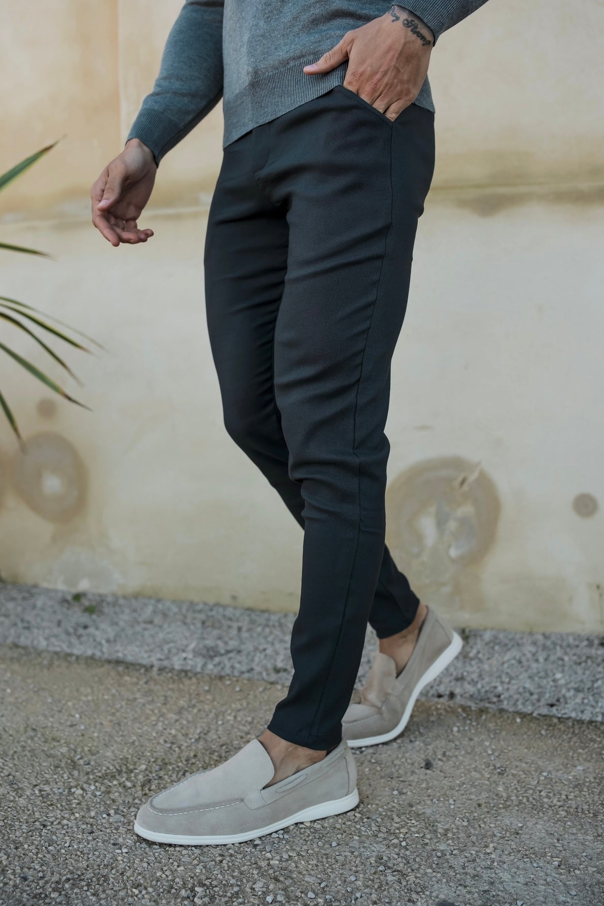 THE V1 TROUSERS - ANTRACIET