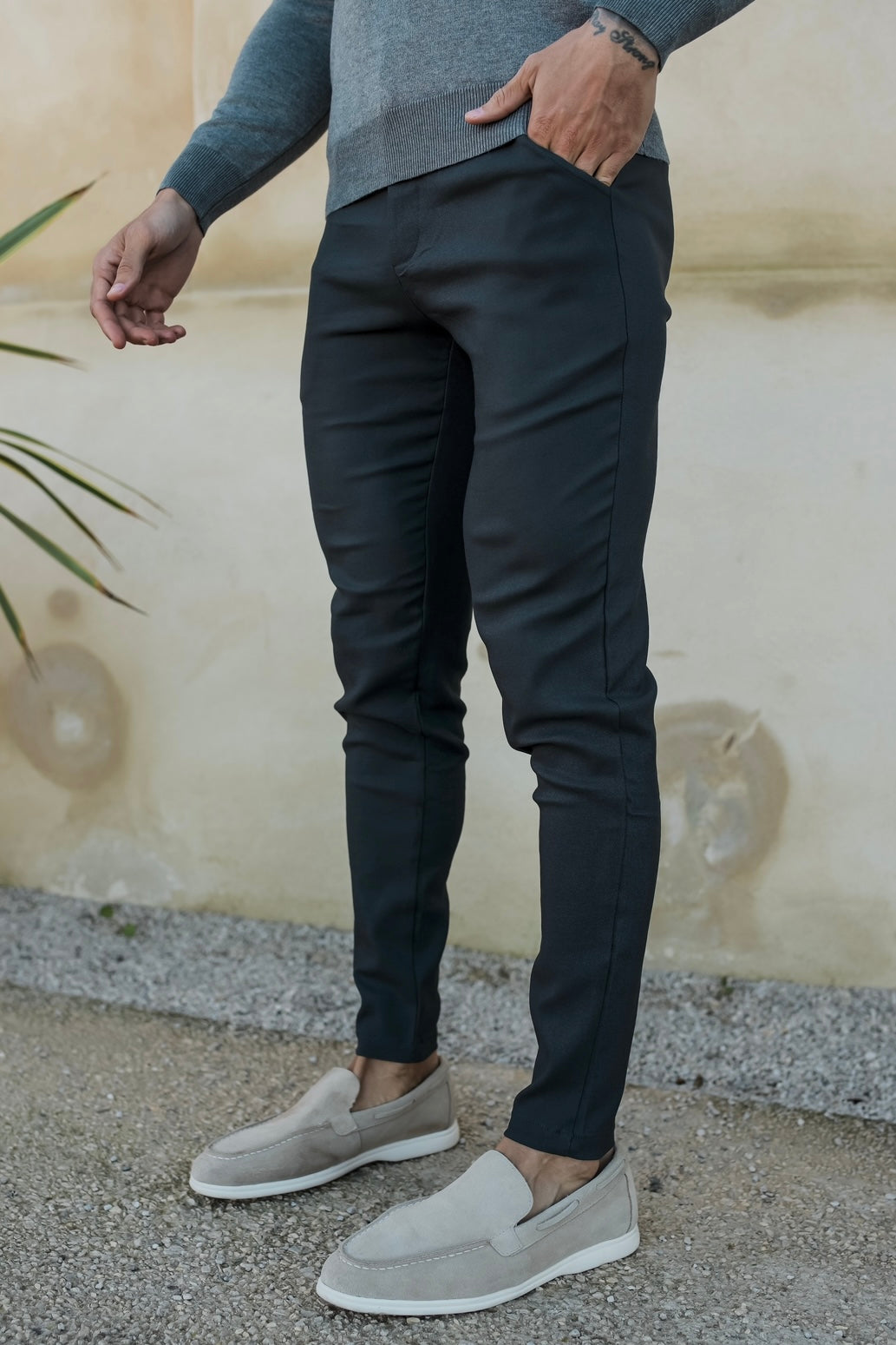 THE V1 TROUSERS - ANTRACIET